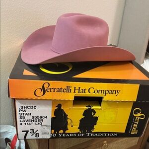 Serratelli Lavender Women's Cowboy Hat